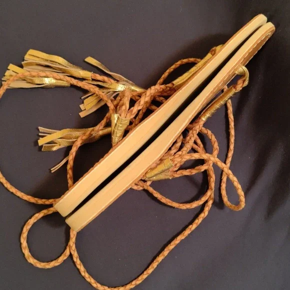 🆕 Cocobelle L*Space Gili Ankle Wrap Braid Sandals Sand Gladiator, 9 - Picture 9 of 13